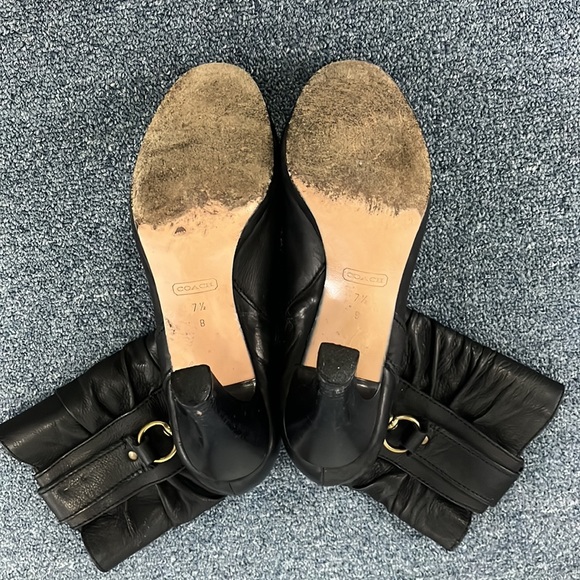 Coach Torree Calf Boots 7.5 - Picture 2 of 7